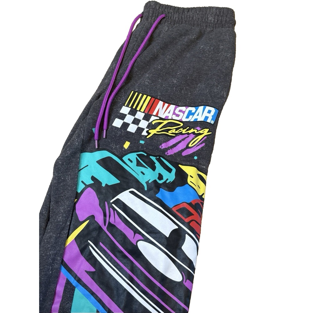 NASCAR Joggers Sweatpants Women Juniors Slate Grey Color Size Small
